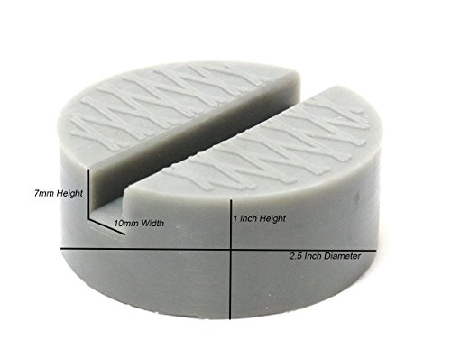 Auto Accessories Dealer Single Universal Small Slotted Polyurethane Jack Pad Frame Rail Protector #TOP1