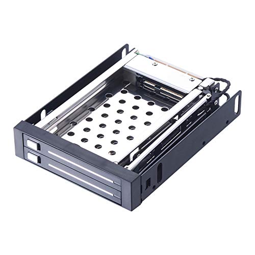 Estación Dock Interna para Disco Duro SATA III 2.5" Dual Bay miniatura 1
