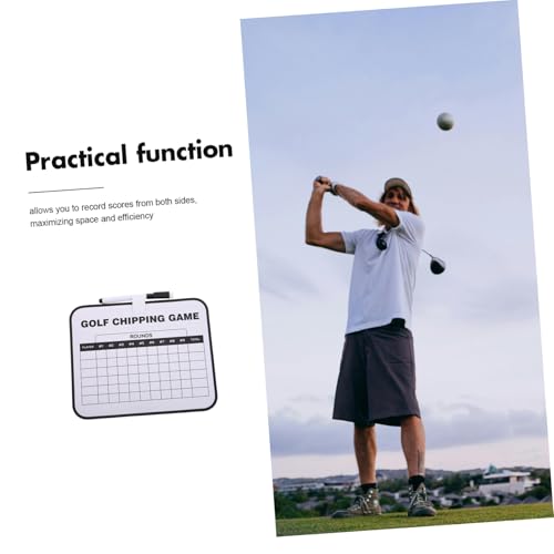 Marcador portátil doble cara para golf Toyvian miniatura 3