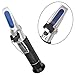 Premium Salinity Refractometer with Automatic Temperature Compensation for Saltwater, Aquarium, Marine Reef Tank Testing - Dual Scale (0-100ppt & 1.000 to 1.070 S.G.)