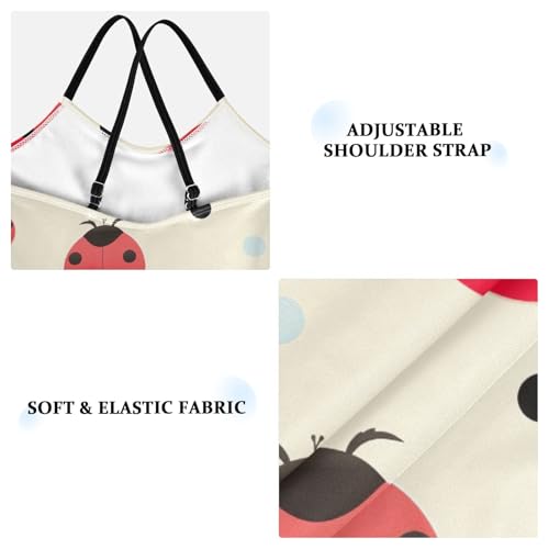 Ladybug Cute Girls One Piece Swimsuit Beach Swimwear 208521863