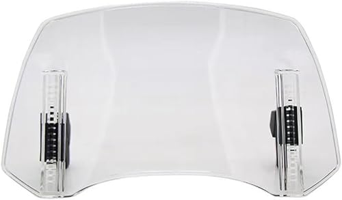 Motorcycle Windshield for Y&AMAHA MT-09 MT-07 Motorcycle Wind Deflector Windscreen Windshield (Color  Transparent)