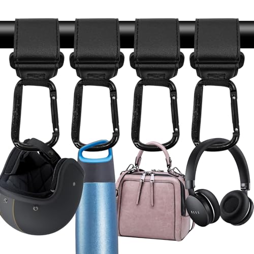 4-Pack UTV Hooks for Helmets, Goggles, and Accessories