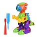 WolVol 18-Piece Take-A-Part Building Dino Dinosaur - Toddler Assembly STEM Toy - Lights & Music - Take Apart for Boys & Girls - Screwdriver Included - Educational Put Together - Motor Skill