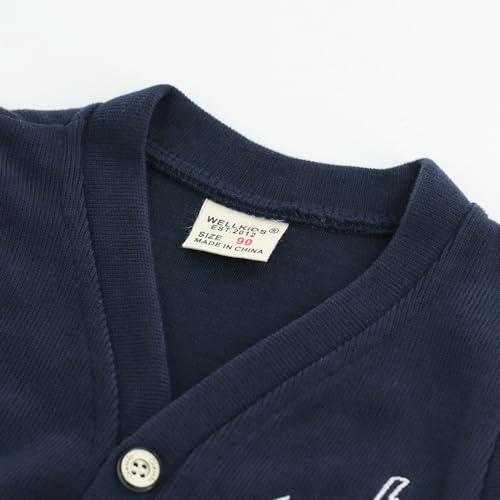 Thick Baby Vest for Girls&Boys, Purcotton Toddler Cardigan Girl&Boys for Spring&Fall&Winter2