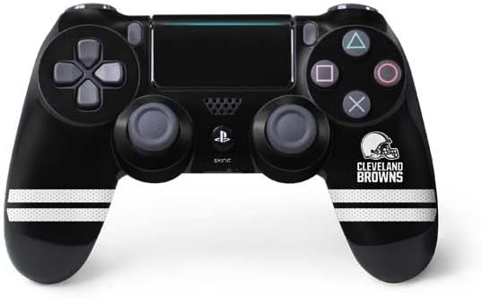 Vista 35 de Skinit Calcomanía para juegos compatible con PS4 Pro/Slim Controller, diseño de logotipo grande de Cleveland Browns con licencia oficial de la NFL