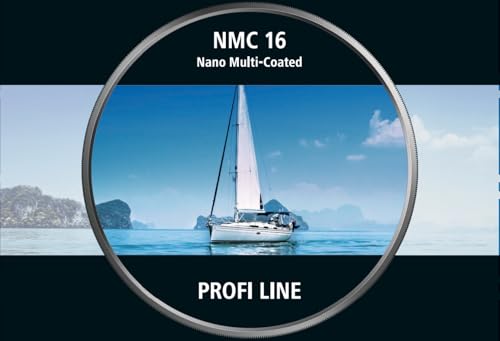 Hama UV Filter 58 mm Wide (Objektivfilter, Schutzfilter mit NMC16 Beschichtung, Foto UV-Filter, Ultra d&uuml;nn, Kamera Filter mit Nano Beschichtung, inklusive Filterbox)