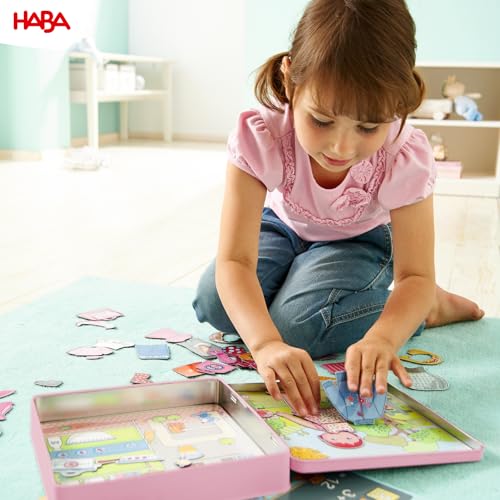 Haba Boîte De Jeu Magnétique Poupée Lilli À Habiller - vue 3