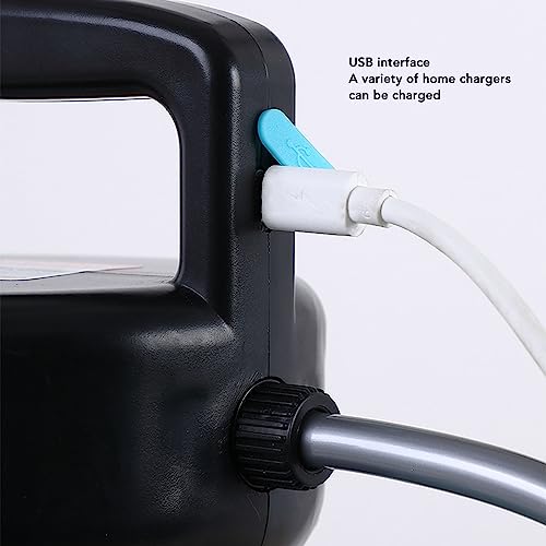 8L Batterie Betriebener Sprayer, Garten-Sprayer mit Rutsch Festigkeit Griff, 2000mAh Batterie Betriebene Sprayer mit Schulter Gurt, 3 Nebel Düsen, für Rasen, Garten, Hof, (Grün)