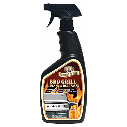 Comparison: Best Degreaser For Bbq Grill 8 Parker & Bailey Grill Cleaner and Degreaser - BBQ Grill Cleaner Degreaser Cleaner Heavy Duty Countertop Cleaner Stainless Steel Cleaner Glazed Tile Cleaner Cleaning Supplies for Grease and Grime
