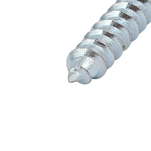Image of uxcell M6x90mm Carbon Steel Zinc Plated Torx Head Self-Tapping Hanger Bolt 12pcs