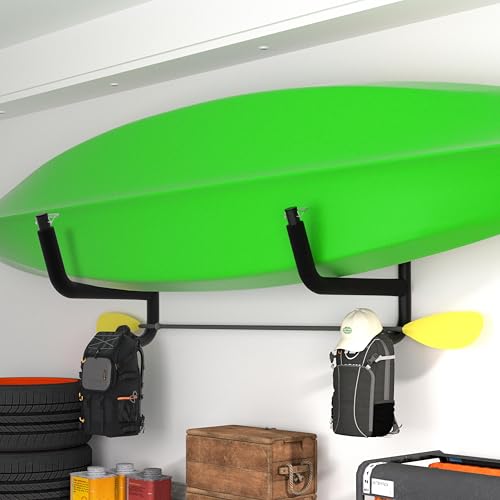 TRUSOON Kayak Wall Rack 2 Pack, Heavy Duty Kayak Hooks