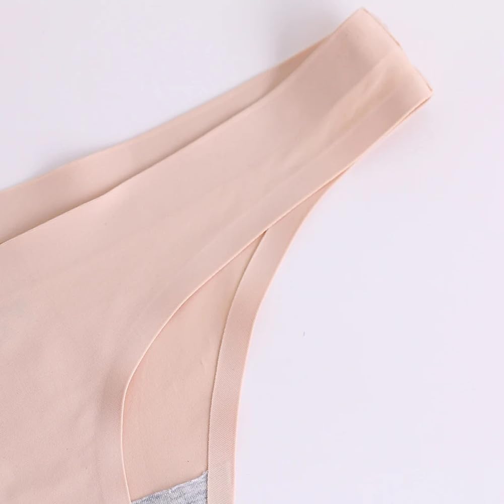 Cinture Bretelle Slip Bikini da Donna Confezione da 3 Slip Intimo Sportivo da Donna Traspirante Senza Cuciture in Seta Mutande morbide Mutandine Cintura Sportiva Bikini Multipack
