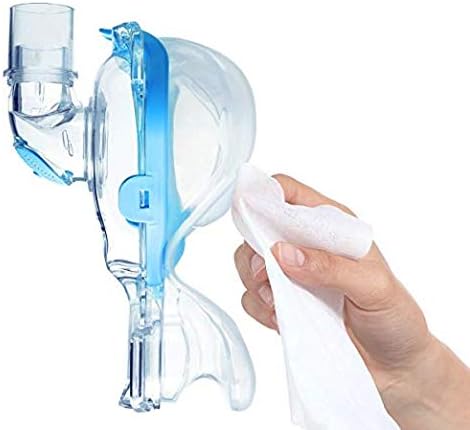 Care Touch CPAP Mask Wipes, Unscented - 70 Wipes Plus CPAP Tube Cleaning Brush (7 feet) and Handy CPAP Mask Brush (7 inches) to Fit Standard 22mm Diameter Tube