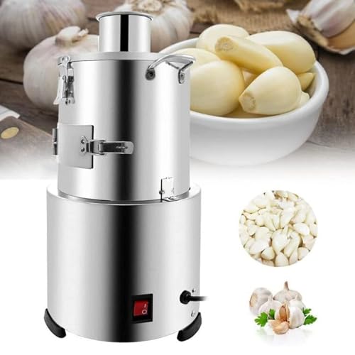 Electric Garlic Peeler Machine 110v 220v 30kg/H 200w Peeling Stainless Steel Commercial Whole Garlic Peeling Machine Electric Garlic Separator(220v)