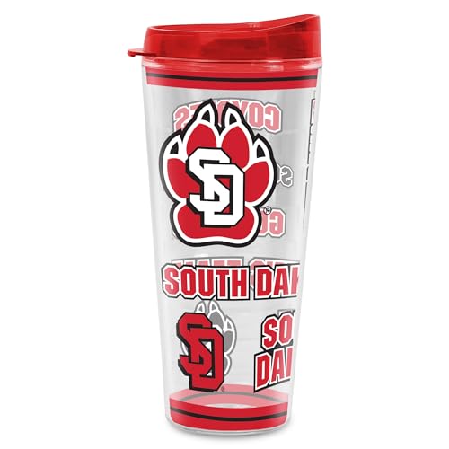 Image of Rico Industries NCAA College Double Wall Mayhem 16oz Or 20oz Tritan Tumbler W Lid