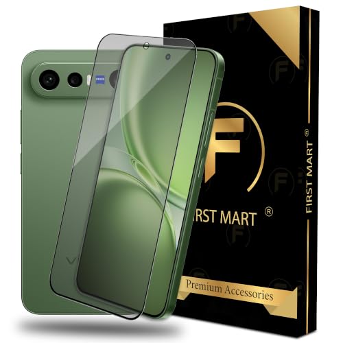 Image of FIRST MART Military-Grade Matte Tempered Glass for Vivo X300 FE - 9H Screen Protector, Anti-Glare Protection, Scratch-Resistant, Bubble-Free (1 Pack)