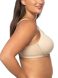 Vanity Fair Women's Beauty Back Full Figure Wirefree Bra 71380, Damask Neutral, 42DD