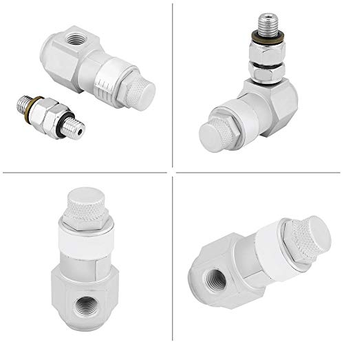 Keenso Système de Freinage Antiblocage Étrier de Frein ABS Système Auxiliaire Moto Capot de Protection de Capteur ABS Avant de Moto(60mm-Silver) - Image 5