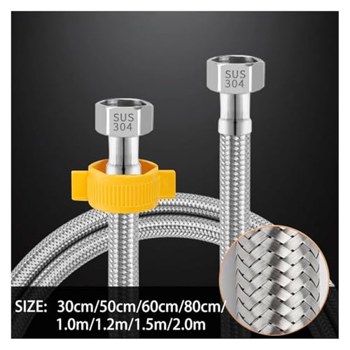 Flexible de douche et plomberie durable en acier inoxydable de 200cm