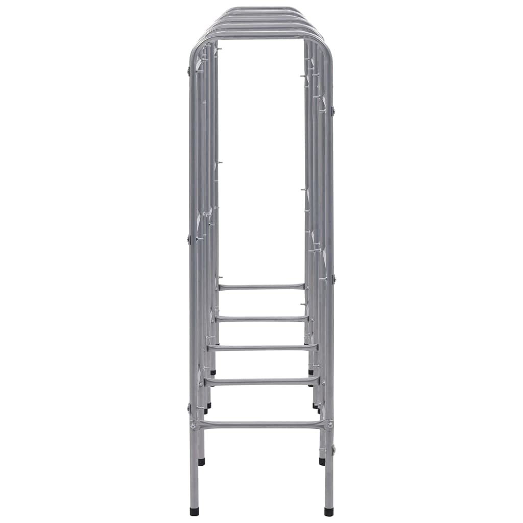 Générique Étagère de Rangement pour 12 caisses Argenté 190x33x116cm Acier,Entreprise & Industrie,Stockage Industriel,Étagères industrielles,Argent,7.75 KG,285215