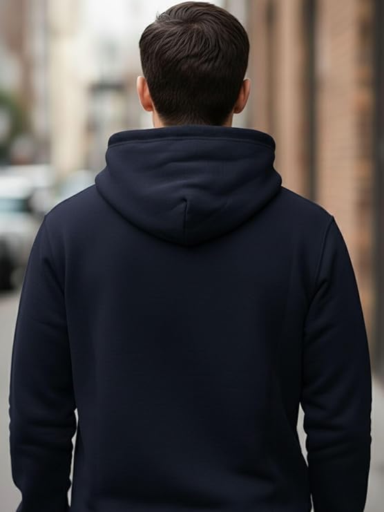 Image of boffi ... Unisex Hooded Sweatshirt, Black and Grey, Casual Pullover
