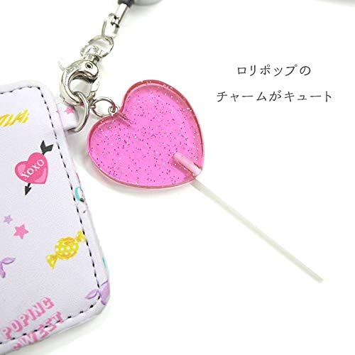 Amazon リール付きパスケース 女の子 パスケース 定期入れ ガールズ レディース かわいい パープル Secret Door シークレットドア 定期入れ Amazon リール付きパスケース 女の子 パスケース 定期入れ ガールズ レディース かわいい パープル Secret Door シークレットドア 定期入れ
