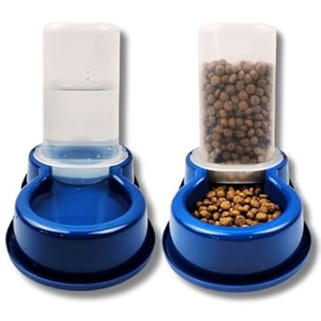 Comedouro e Bebedouro Automatico Para Cachorro Dupla Função Multiuso Caes Pequeno Porte 1,5L Kit 2 Unidades