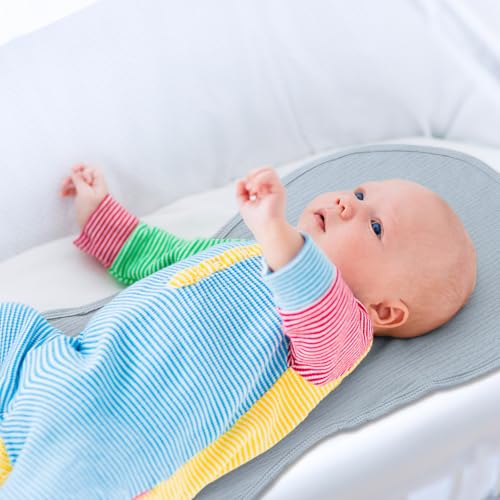 image for Hahafelt 3 Pcs Changing Pad Liners Fits in Peanut Shape Changing Pad W