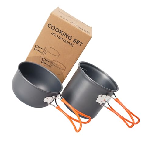 Casseroles de camping en alumine légère pour cuisson rapide en randonnée et bivouac