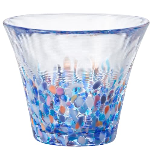 アデリア 津軽びいどろ 盃 にほんの色 ふうけい 夕凪の空 F79928