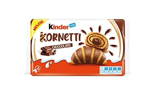 Kinder Kornetti Cornetti Con Farcitura Al Cioccolato, 252G