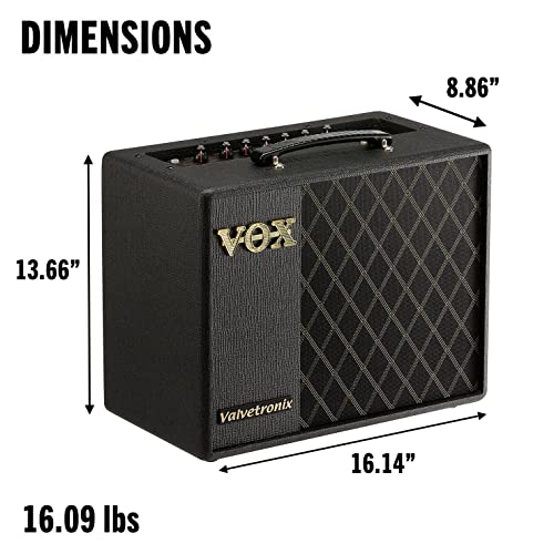 VOX VT20X Ampli guitare à modélisation 20W Noir – 1×8″ - Les Beatles, Paul McCartney, John Lennon, RIngo Starr, George Harrison VOX VT20X Ampli guitare à modélisation 20W Noir - 1x8" – Image 6
