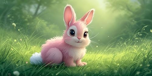 Broderie Diamant Lapin pour une Décoration Salon Unique et Créative