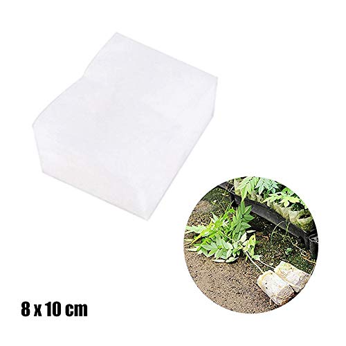 ROBMNE 300Pcs Non-Woven Biodegradable Nursery Bags Plant Grow Bags Fabric Seedling Pots Nursing Raising Growing Bags 8X10cm - Image 3