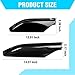 TTCR-II Compatible with 2003-2009 Toyota Land Cruiser Prado FJ120 Roof Rack Cover, for 2003-2009 Toyota Lexus GX470 J120 Cargo Luggage Rack Rail End Cover Shell 4 Pcs (Gloss Black)