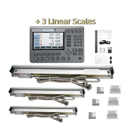 Linear Scale Encoder SDS200 4 Axis Digital Readout AC LCD DRO Kit miniatura 4