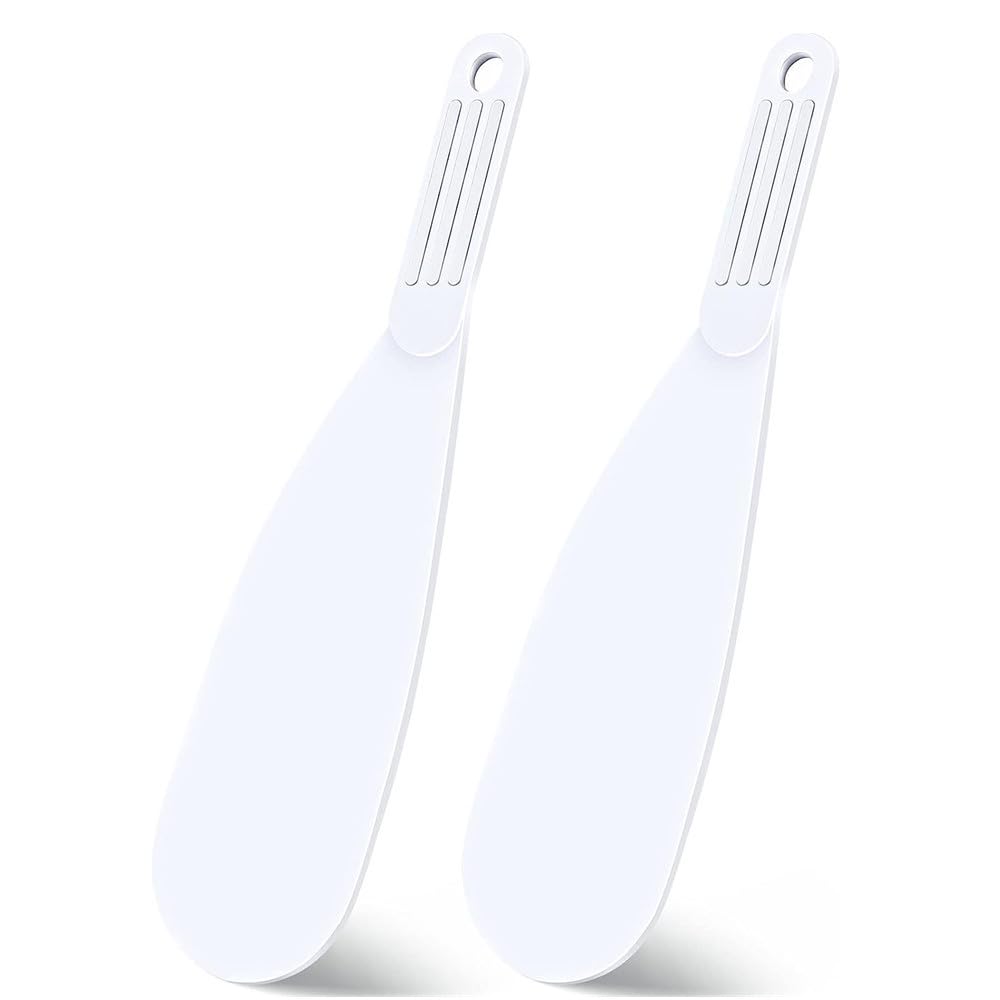 2 Pack Extra Long Bed Sheet Tucker Tool for Making Your Bed, Sheet Tucker Tool to Help Protect Your Back, Nails & More, Tucker for Fitted and Flat Sheets and Duvets,Mattress Tucker Tool Paddle.