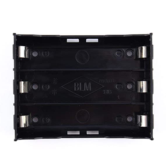 QBM PCB Mounting Type 3 Cell Holder 18650 Battery Holder with Pin (3 Cell Holder) (2 Piece).-image-39