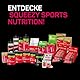 Squeezy Energy Gel Refiller (Himbeere) 500 ml - Sport Energy Gel für schnelle & dauerhafte Energie bei maximaler Verträglichkeit beim Laufen, Radsport, Marathon & Co.