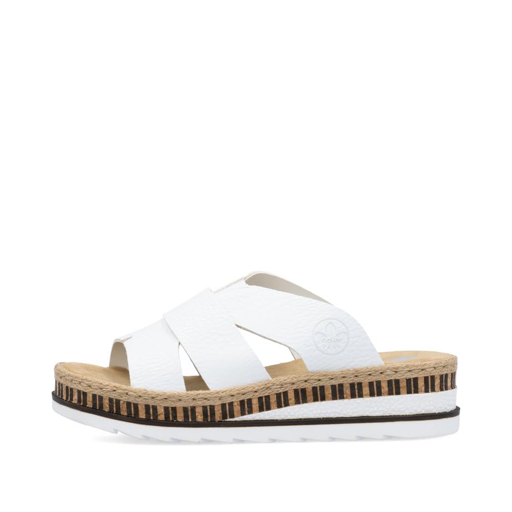 Rieker Femme Chaussures Basses V7989, Dame Mocassin,Chaussons