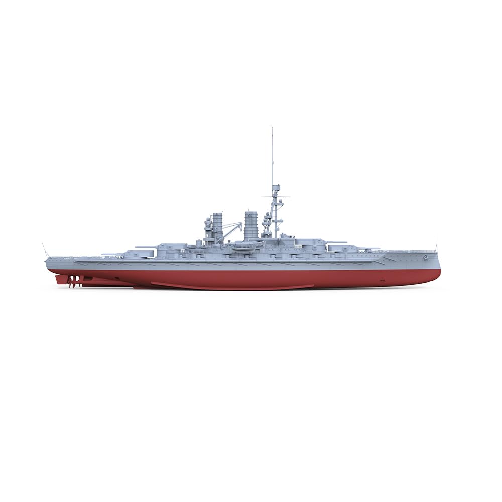 MRY-SFW SSC700588S 1/700 zestaw do budowy modelu wojskowego Niemiecki Bawarski okręt pancerny, pełny kadłub