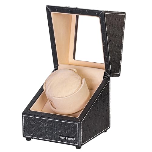 DOOMOOK Watch Winder for Automatic Watches, Single Watch Winder Box