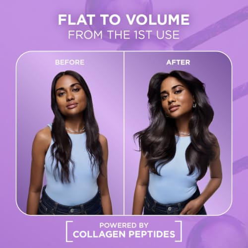 Image of L'Oreal Paris Collagen Lifter Volumizing Shampoo with Collagen Peptides for thin, flat hair, gives instant volume lift & thicker, fuller hair, 800ml