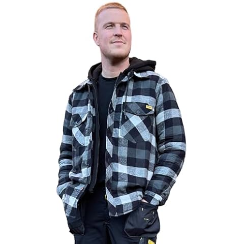 Dewalt Hemlock Quilted Lumberjack Shirt Jacket Cover