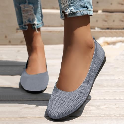 Platform Loafers for Women Wide Feet Ballet Flats Comfortable Round Toe Work Ladies Wedding Slip On Dressy Shoes4