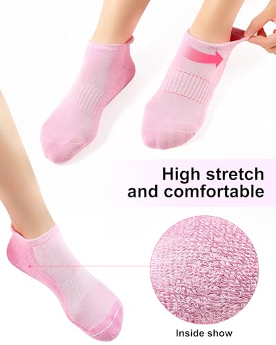 Image of Pilates Grip Socks, Yoga Socks with Grip for Women Men, Non slip skid Socks for Barre Workout Hospital
