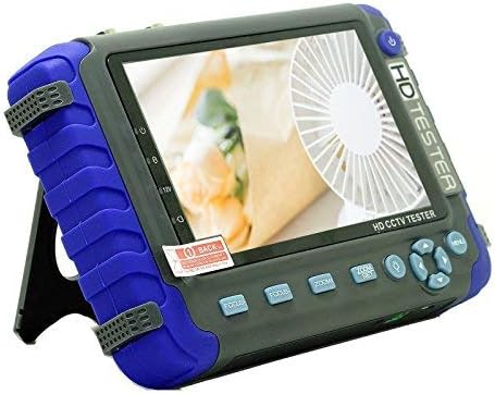 5 Inch LCD 4 in 1 CCTV Tester Support 720P/1080P/3.0mp/4.0mp/5.0 Megapixel AHD, TVI, CVI & CVBS Analog Camera, Security Video Monitor Support PTZ Controller, Color bar Generator, UTP Cable Test …