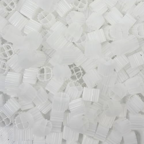 HALF OFF PONDS &ndash; K1 Bio Filter Media 1 Cu Ft &ndash; Moving Bed Bio Filter Media for Pond & Aquarium...