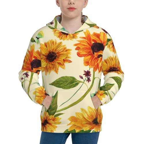 Sushi Kid Hoodies Boys Sweatshirts Girls Pullover with Pocket